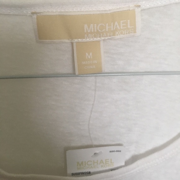 New with tags Michael Kors could shoulder tee - Picture 3 of 4