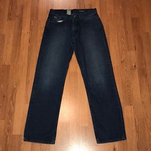 Volcom black zip jean