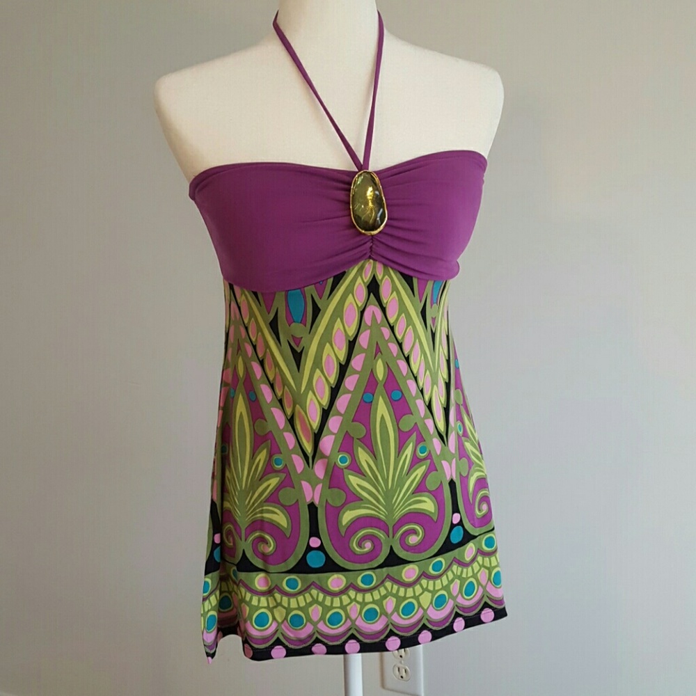 Bisou Bisou halter or strapless Size S