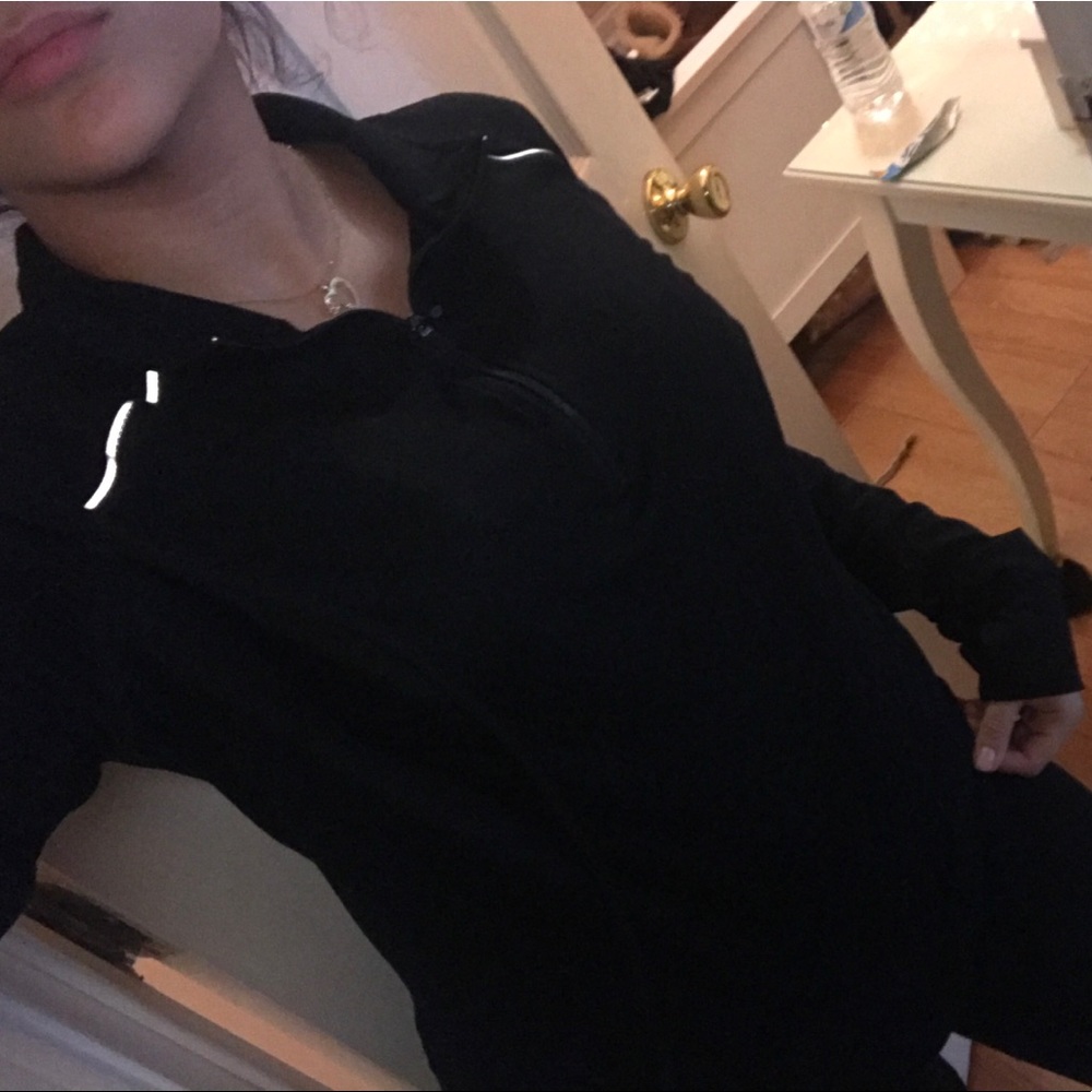 Black track sweater/jacket