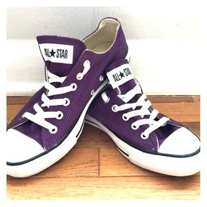 Purple Converse Sneakers
