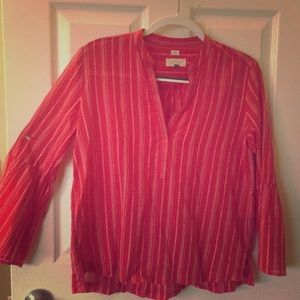 LOFT bell sleeved top