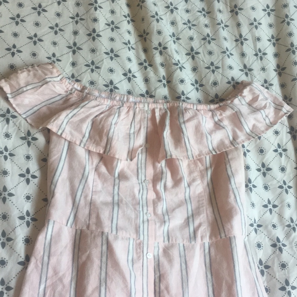 Baby pink dress