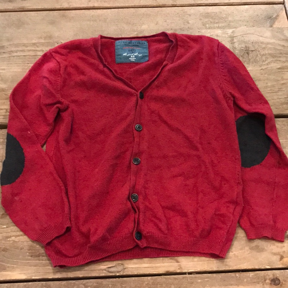 Zara boys button up sweater