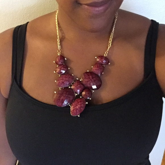 💃🏽Red Stone Candy Necklace💃🏽 - Picture 2 of 7