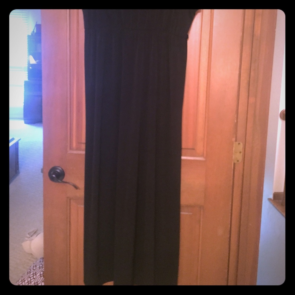 Philosophy maxi travel dress 1X black