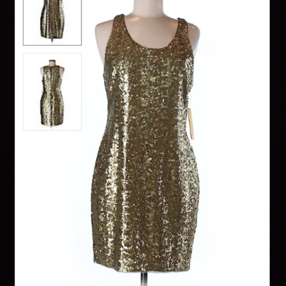 Alice + Olivia NWT sequin cocktail dress size medium