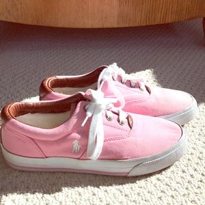 Pink Polo tennies