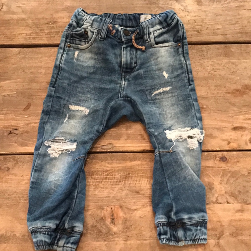 Zara boys jean joggers