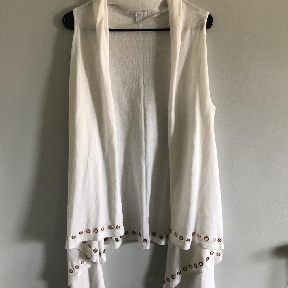 Sleeveless cardigan