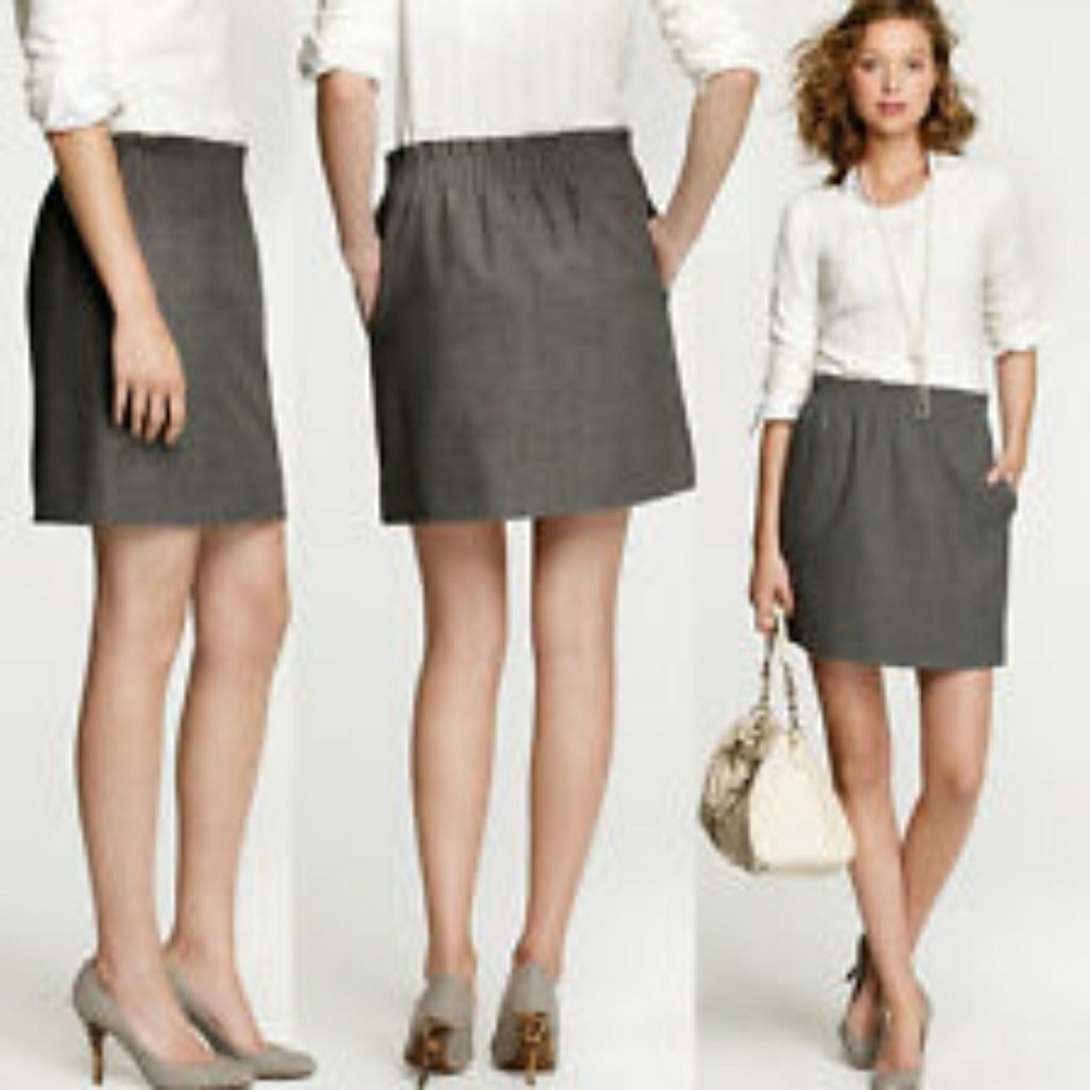 NWT J.Crew Paperbag Skirt