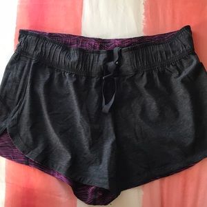 Reversible Black/purple lululemon shorts