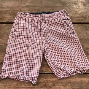 Boys checkered shorts from Zara