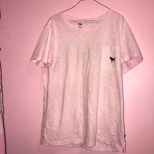 VS PINK CAMPUS TEE