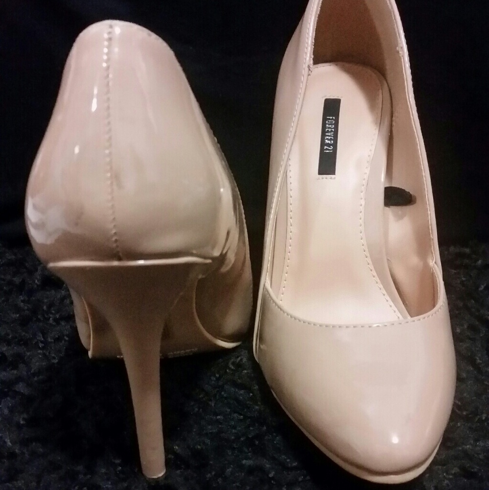 Forever 21 Nude Heels