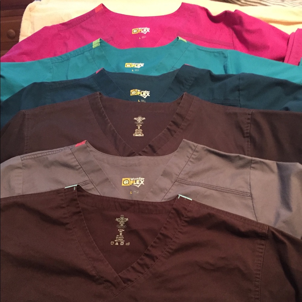 6 Scrub Sets!! Med Couture and Wonder Wink