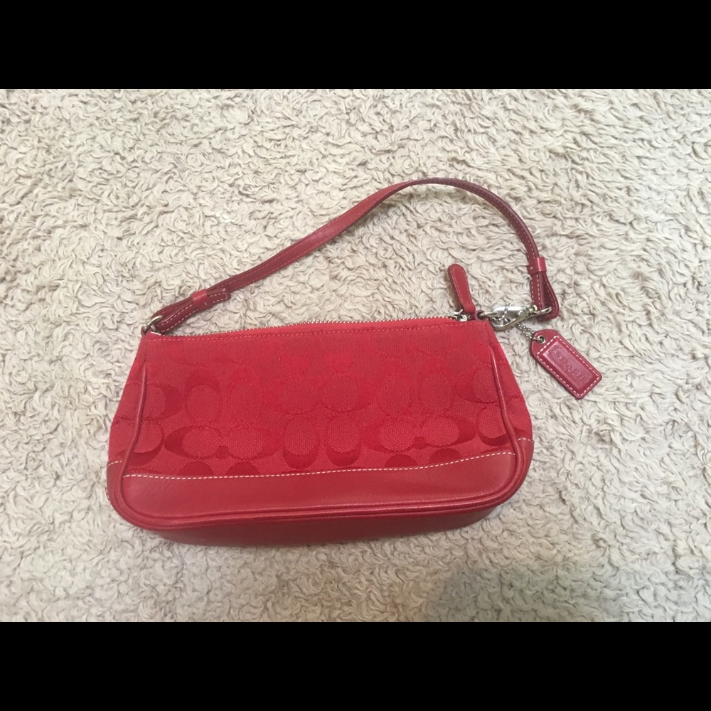 Sale! Coach purse! Red.