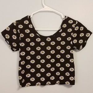 Daisy crop top