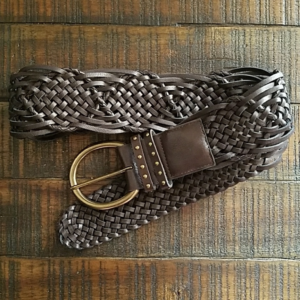 Braided Buckle Belt