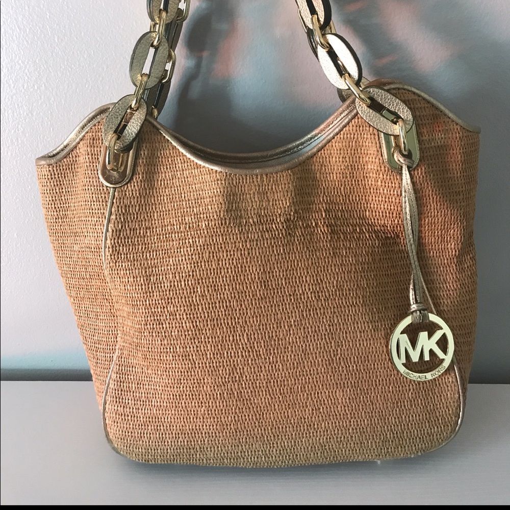 Michael KORS woven Tote