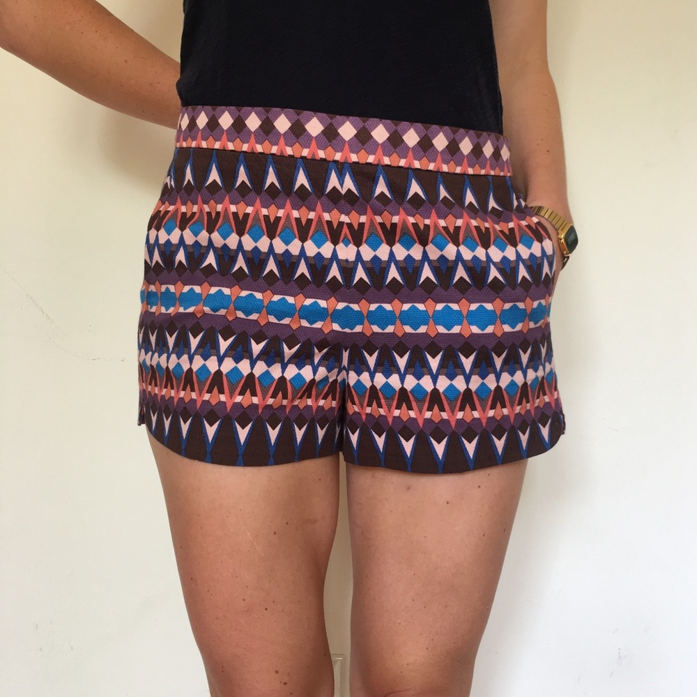 J. Crew Printed Shorts