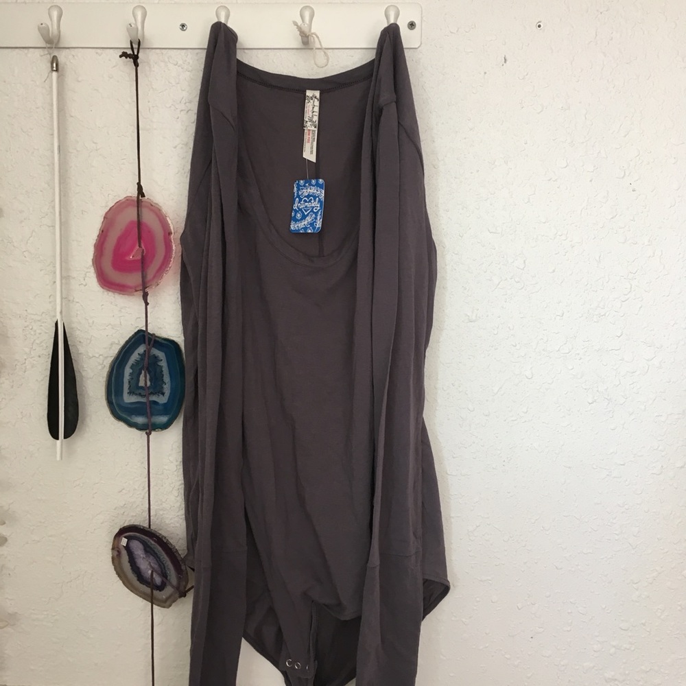 Free People Purple Bodysuit - Picture 7 of 8