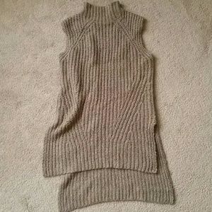 High Neck Chunky Knit Sweater