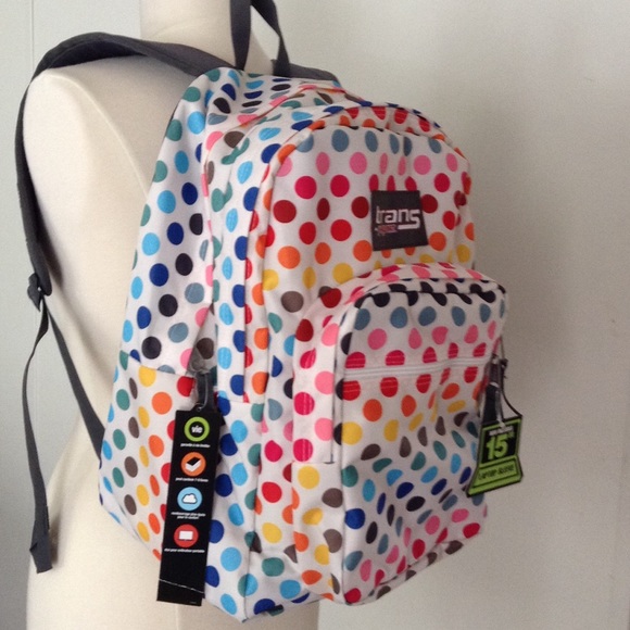 Jansport Backpack Laptop iPad Bag - Picture 2 of 8