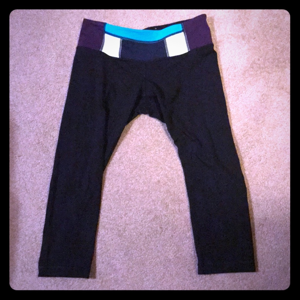 Lululemon wunder under crops REVERSIBLE!