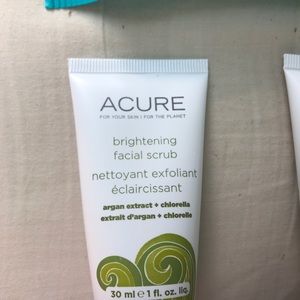 Acure skincare miniatures