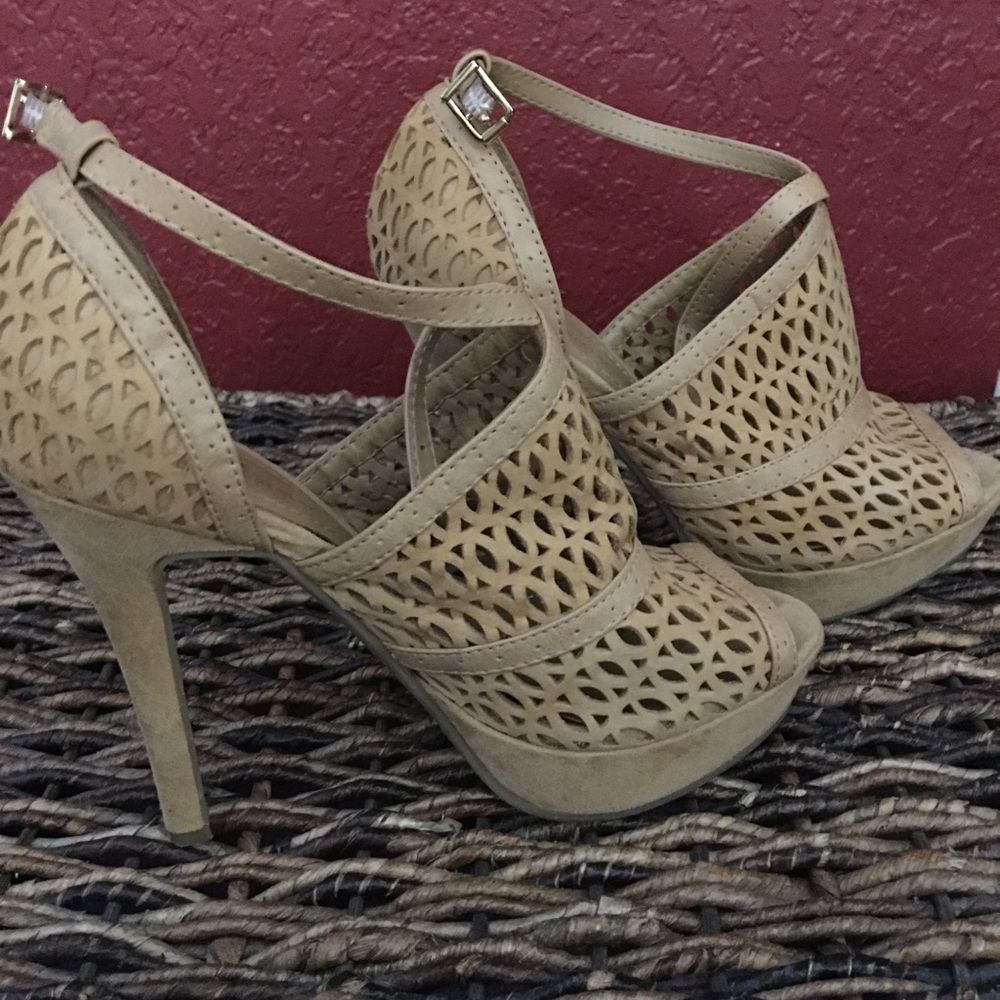 BCBG Platform Booties