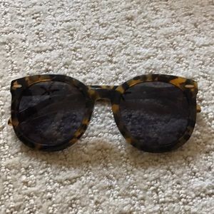 Karen Walker Super Duper sunglasses tortoise round