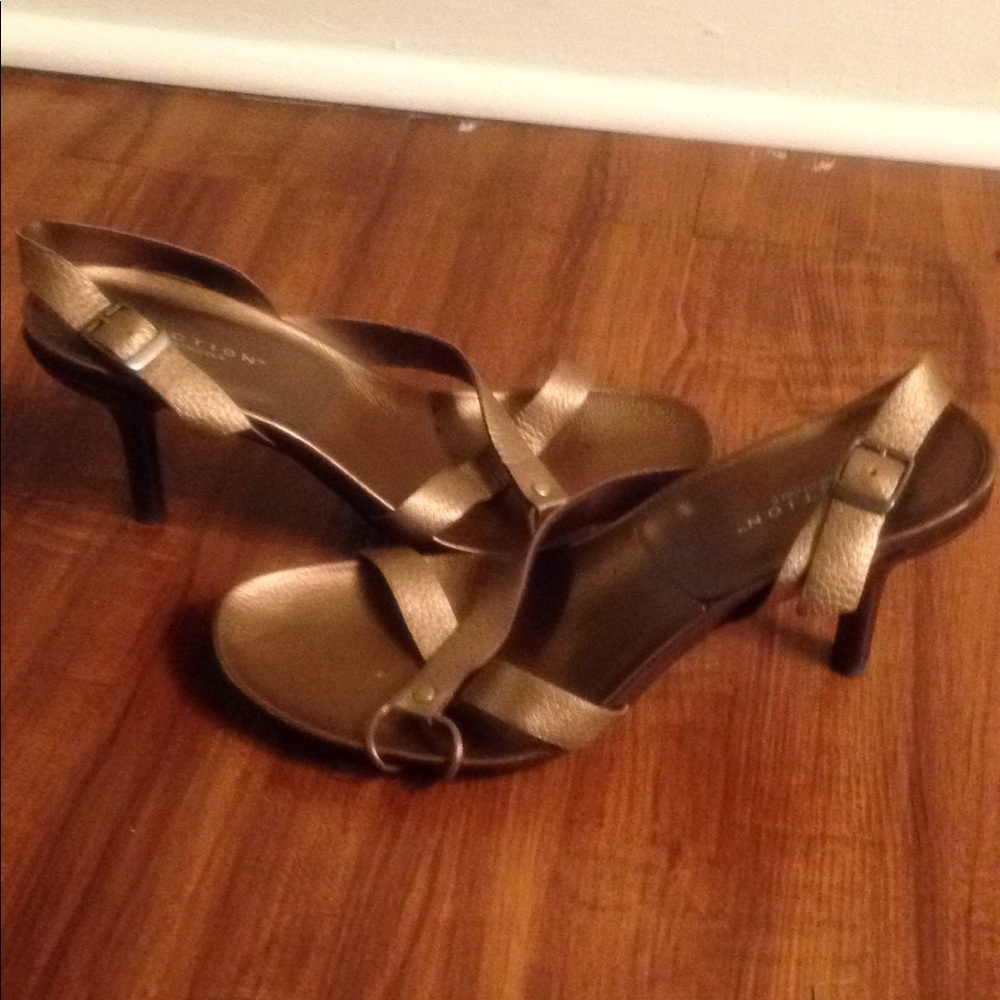Bronze sandals