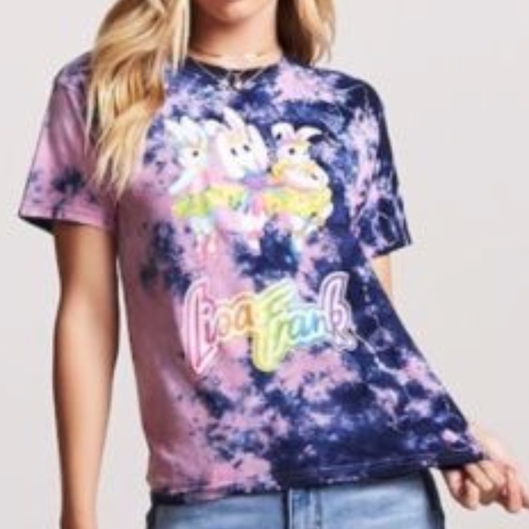 LISA FRANK 90s Ballet Bunny Bunnies  Shirt - Picture 3 of 5