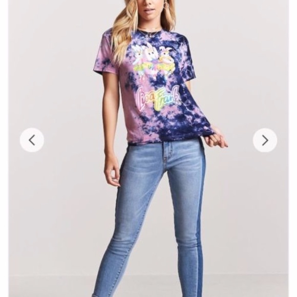 LISA FRANK 90s Ballet Bunny Bunnies  Shirt - Picture 2 of 5