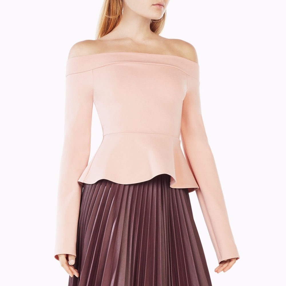 Brand New BCBG Max Azria Off-The-Shoulder Top