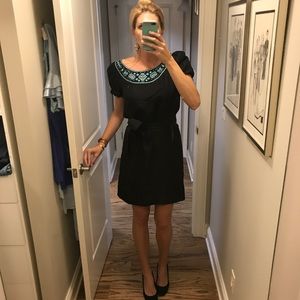 Silk Tory Burch belted dress