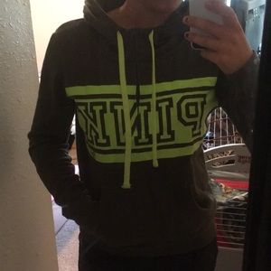 VS PINK quarter-zip hoodie
