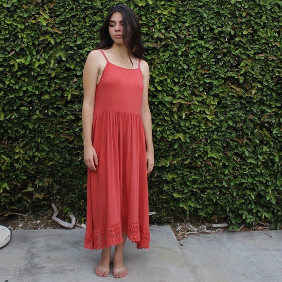INTIMATELY BY FREE PEOPLE MIDI SLIP DRESS - Picture 1 of 5