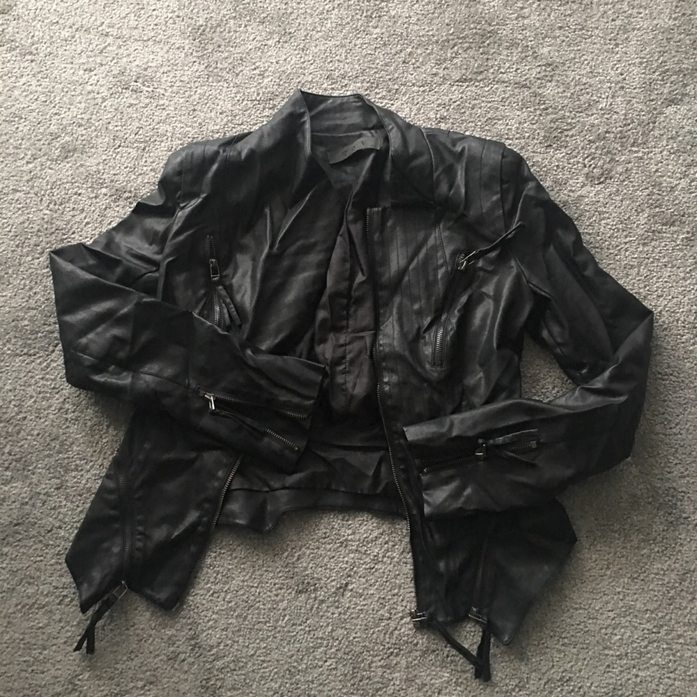 Leather jacket