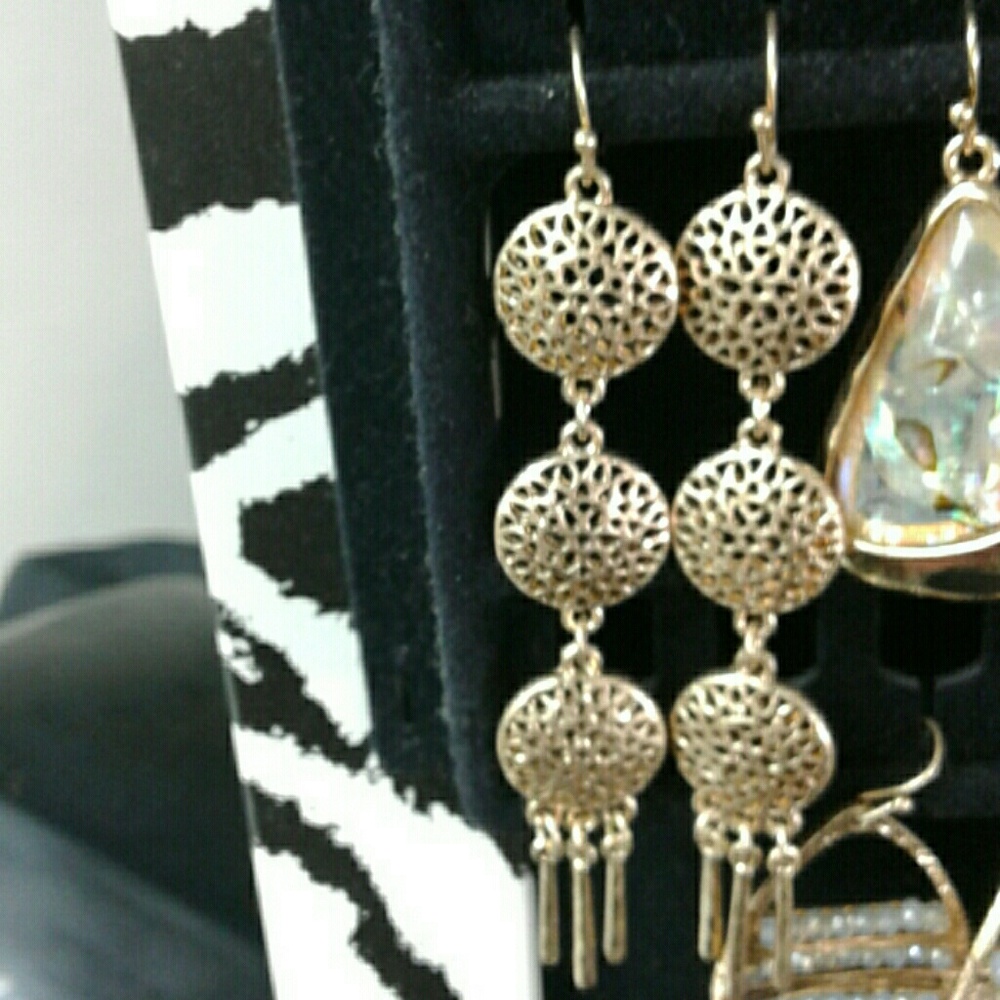 3 Tier drop earring