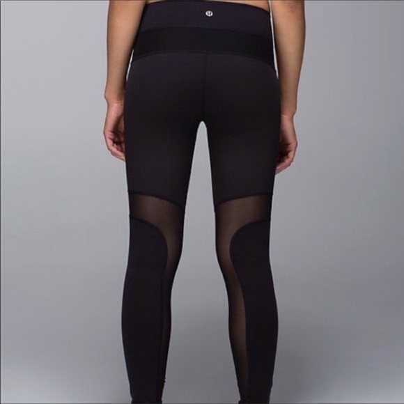 lululemon athletica Pants - Lululemon highrise mesh pant SOLD do not buy