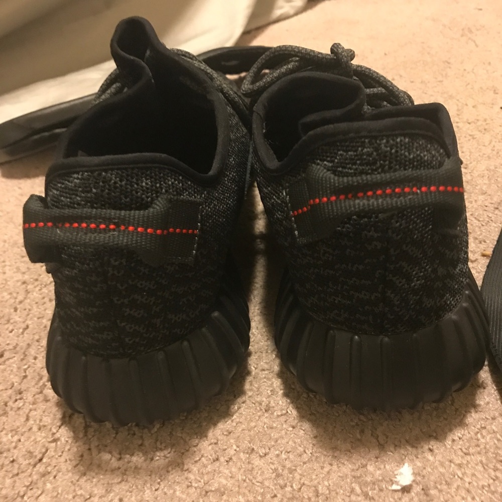 Pirate black yeezy boost 350.