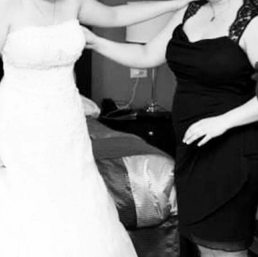 Black dress only worn once.