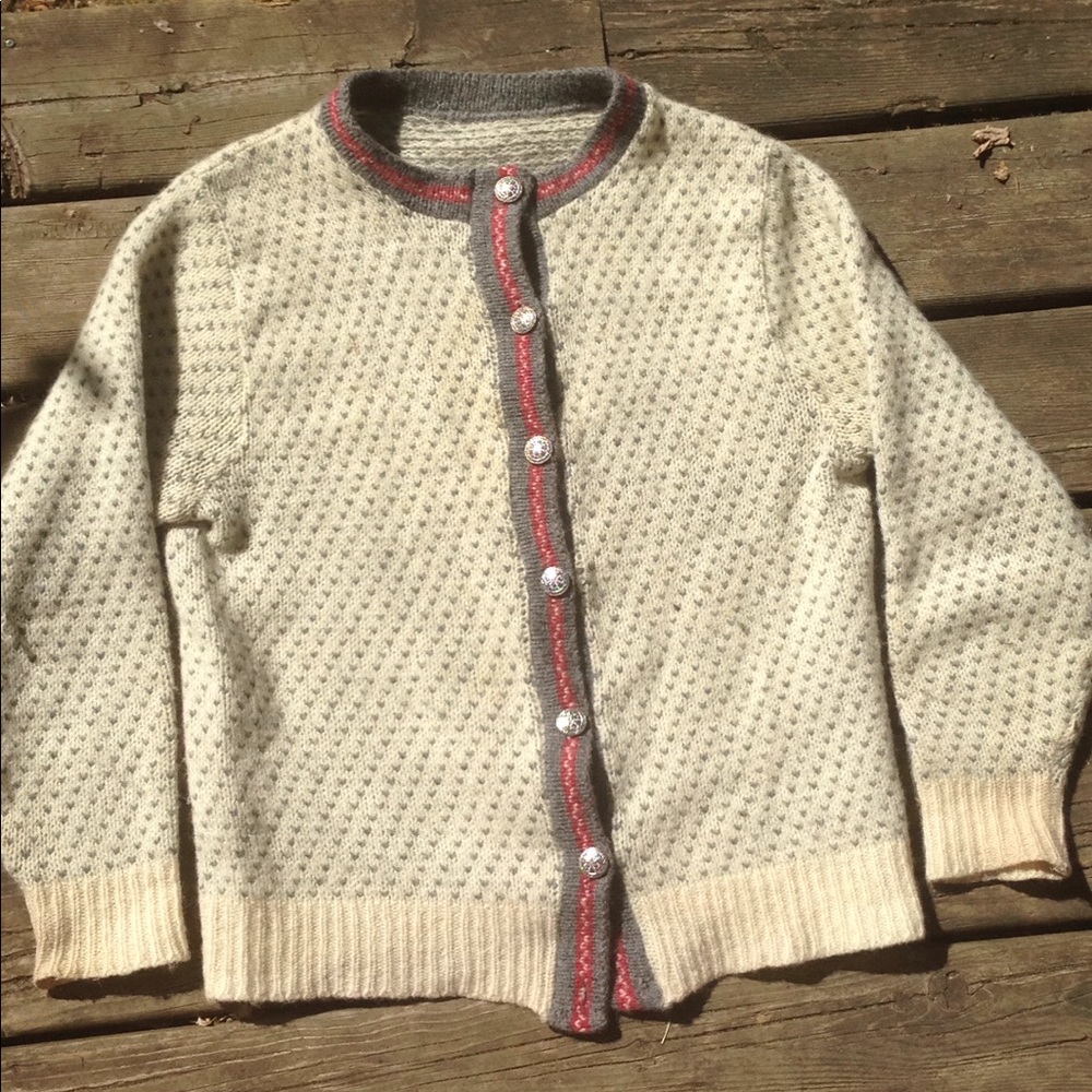 Vintage Scandinavian wool sweater