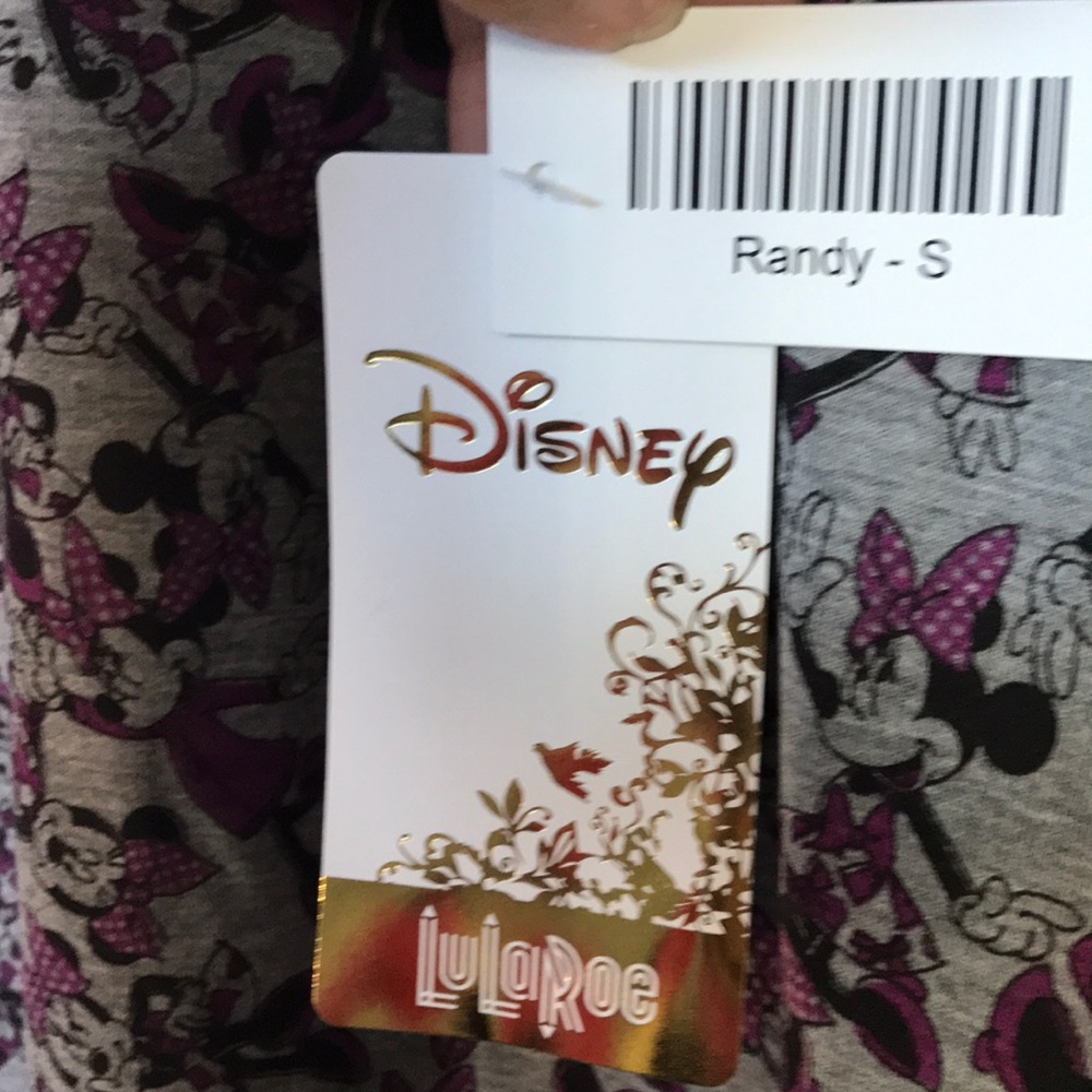 🎁Small Lularoe Disney Randy🎉Disney Minnie Mouse - Picture 4 of 5