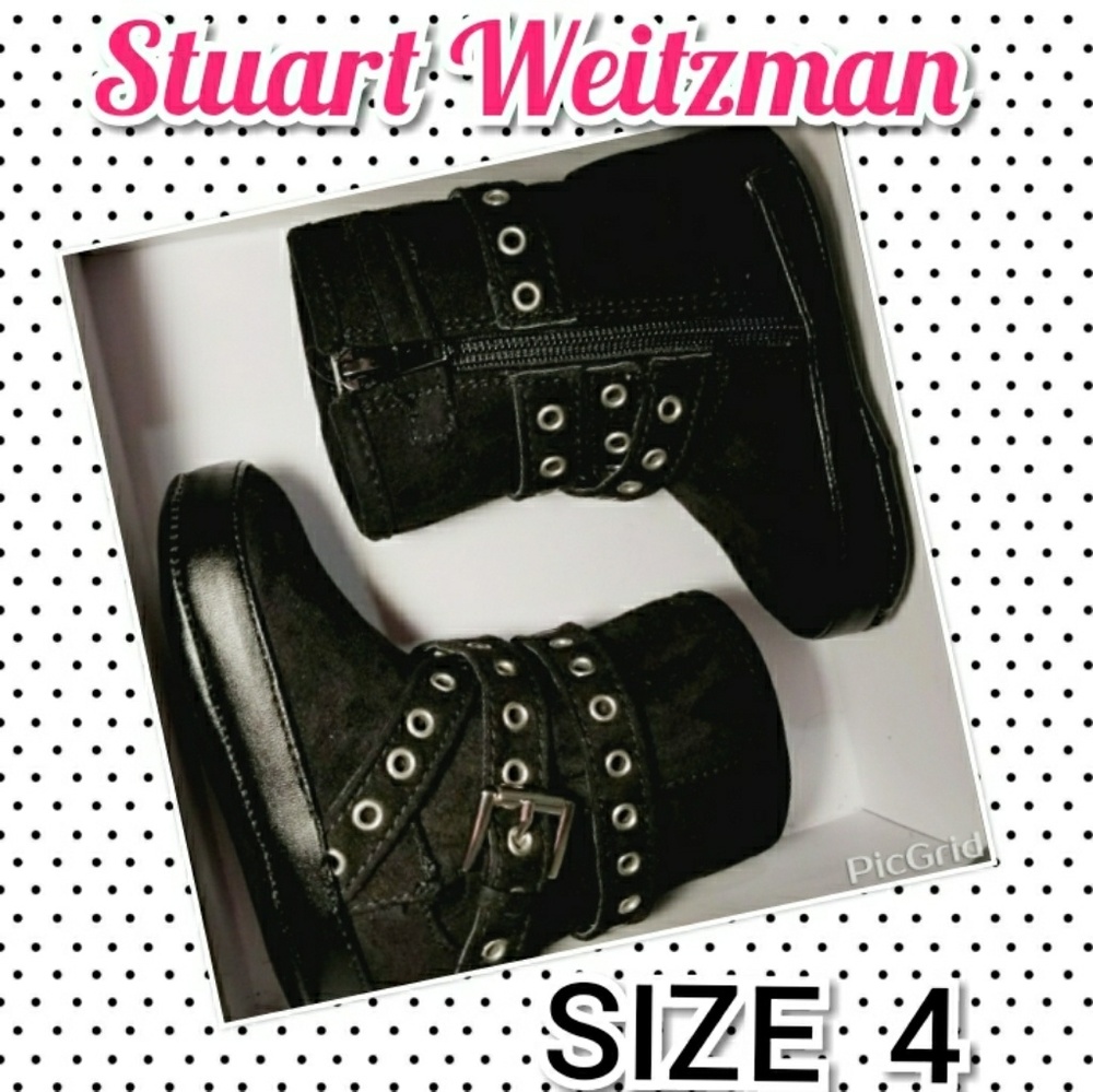 Sz 4 Baby Black  Boots