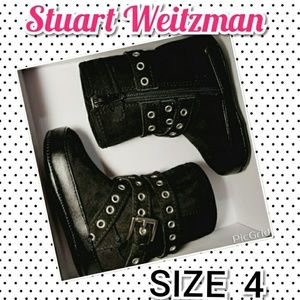Sz 4 Baby Black  Boots