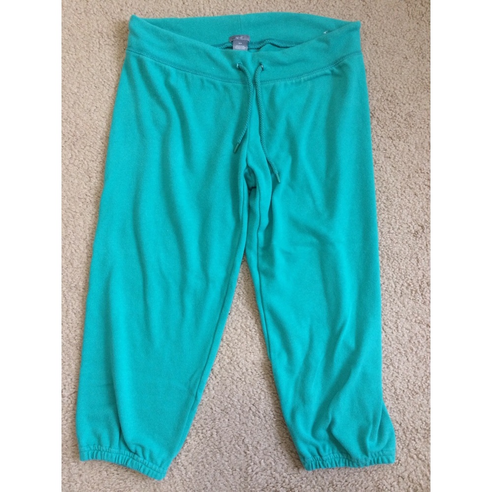 Aerie green ankle sweatpants