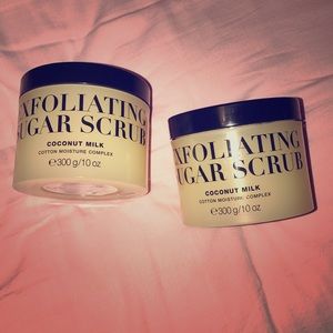 VS exfoliating sugar scrubs